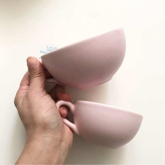 NWB Nigella Lawson Living Kitchen Measuring Cups Set of 4 in Rosebud Pink - Picture 4 of 16